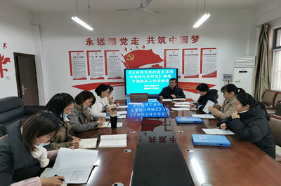 学研同行--滁州市龙蟠小学和名儒园幼儿园课题小组会