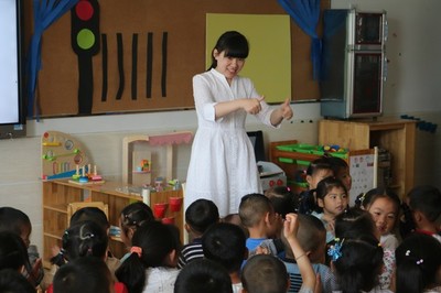 滁州市第二幼儿园开展结对帮扶活动