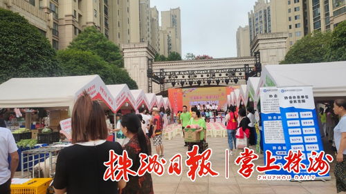 我市 红满株洲 牵手计划 消费帮扶进社区 活动启动