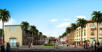 精品万国风格商业街区建筑设计方案 SU模型与高清效果图解析